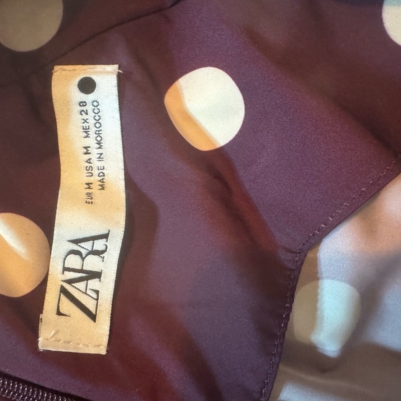 Zara - polka dot blouse - size M - Picture 5 of 6